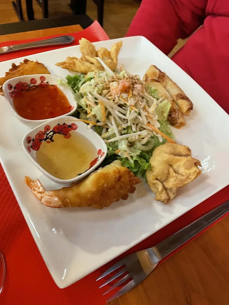 Assortiment de Raviolis Frits